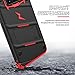 ZIZO Bolt Series for Galaxy S10e Case Heavy-Duty Military Grade Drop Tested Bundle with Tempered Glass Screen Protector Holster and Kickstand Black Red