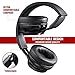 Bluetooth Headphones Over Ear,YSMKUOK Wireless Hi-Fi Stereo Headset with Noise Cancelling Microphone, Supports Hands-Free Calling Wireless and Wired Foldable Headphones for PC/Cell Phones/TV – Blackthumb 2