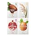 THESAEM Natural Facial Mask Sheet 21ml 13 Pack - Korean Skincare Moisturizing and Nourishing Facial Mask Sheet Variety Combo Pack