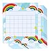 Juvale Classroom Incentive Sticker Chart for Kids Behavior (5.25 x 6 in, 60 Pack) - Reward Chart