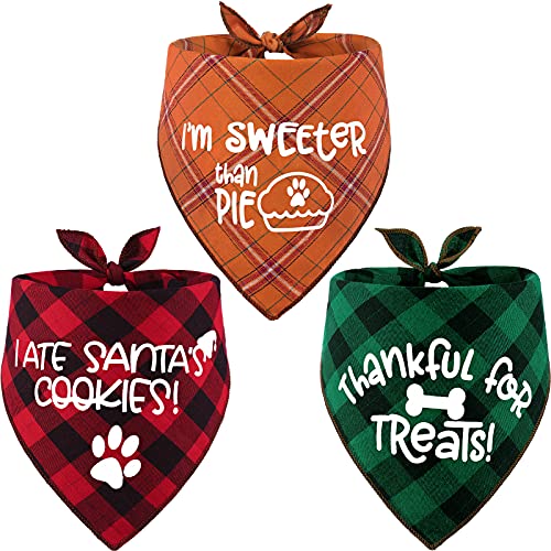 Remifa Treat-Themed Festive Dog Bandanas