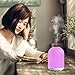 Leknes 120ml Essential Oil Diffuser, Aromatherapy Diffuser Portable Ultrasonic Cool Mist Humidifier with 7 LED Colors, Mist Mode Adjustment and Waterless Auto Shut-Off for Home,Office,Bedroom，2 Pack