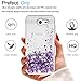 LeYi Galaxy A10e Case(Not Fit A10), Samsung Galaxy A10e Case with 2 Tempered Glass Screen Protector, Full Body Protective Hybrid Rugged Clear Bumper Shockproof Phone Cover Case for Samsung A10e Purple