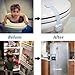 Child Safety Locks, Megpo Baby Proofing Cabinet Locks Adjustable and Strong Adhesive Latches for Cabinets Door Toilet Drawers Fridge Appliances(8 Packs)