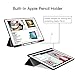 Benuo iPad 2017 Pro 12.9 Case with Apple Pencil Holder, Auto Wake/Sleep Function，Multi-Angle Viewing Folio Stand Case for iPad Pro 12.9