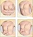 MEINAIER Strapless Backless Self Adhesive Bra For Women,Invisible Push UP Bra,Beige,DD