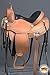 HILASON 16″ Western Horse Saddle American Leather Flex Tree Trailthumb 3