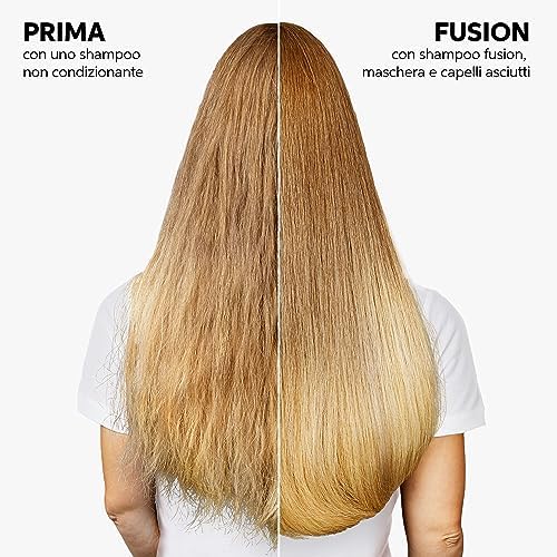 Fusion Shampoo - Tecnologia Wella Professionals per capelli setosi - Shampoo professionale per capelli con aloe vera e vitamina E 250ml