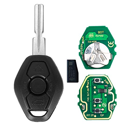 Dudely New Uncut Chip Id44 315mhz 433mhz Keyless Entry