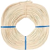 Commonwealth Basket Round Reed #1 1-1/2mm 1-Pound Coil, Approximately, 1600-Feet