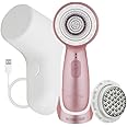 Michael Todd Beauty Soniclear Allure 2024 Best of Beauty Winner Facial Cleansing + Exfoliation Brush System with 3 speeds, Serum Infusion Head + Travel Case
