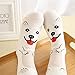 YSense 5 Pairs Cat Fuzzy Socks For Women Cute Winter Warm Animal Fluffy Socks Cozy Soft Sleeping slipper Socks
