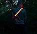 ILLUMISEEN LED Reflective Belt Sash | High Visibility LED Lights with 2 Lighting Modes | Adjustable Quick Release Buckle | USB Rechargeable, No Batteries Needed | Weatherproof Professional Safety Gear