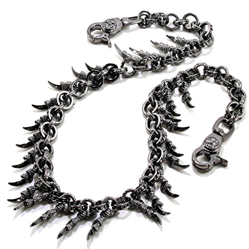 DoubleK Claw Symbol Key Jean Wallet Chain (28
