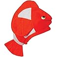 U.S. Toy (H394) Bright Orange Clown Fish Hat