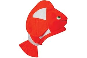U.S. Toy SS-UST-H394 (H394) Bright Orange Clown Fish Hat