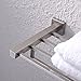 KES 22-inch Towel Rack and Towel Bar Bathroom Kitchen Hotel Shelf Organizer SUS 304 Stainless Steel Wall Mount Brushed Finish, A21010-2