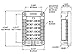 Blue Sea Systems ST Blade 12-Circuit Fuse Block