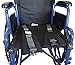 Secure SWSB-1 Padded Wheelchair Seat Belt with Easy Release Buckle - Soft Comfort Harness for Proper Positioning, Safety and Support