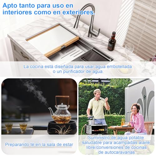 CHAGEE Bomba Dispensadora de Agua, 110V 40psi, 1 Galón por Minuto, para Garrafón de 19 litros (5 Galones) o 11 litros (3 Galones), Uso en Hogar/Oficina, Cocina, Refrigerador o Máquina de Café