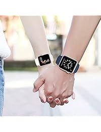 BMBEAR Compatible Apple Watch Band 38mm 40mm 42mm 44mm Soft Silicone Replacement iWatch Band for Apple Watch Series 4 Series 3 Series 2 Series 1