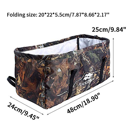 FREAHAP R Climbing Rope Bag 500D Oxford Gear Bag for Mountaineering Ice Climbing with Rope Mat Heavy Duty Backpack Camo