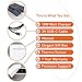 LXORY Dual Wireless Charging Pad - Double Qi Fast Charger for Two Phones (9W/Pad) - AirPods Wireless Charger Compatible with iPhone X/8, S10/S9 + All Qi Ready Phones - Charging Mat 18W Adapter Incl.