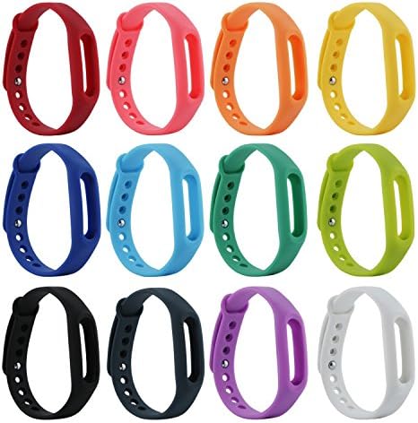 CUMILO HONECUMI XiaoMI Band Colorful Replacement Wristbands for XiaoMi(No Tracker)