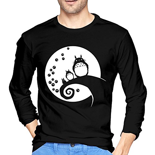 Man's Miyazaki Hayao Anime My Neighbor Totoro Long Sleeve Cool Shirts