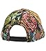 Funky Junque’s Black Stitch Vintage Floral Tapestry Baseball Snapback Cap Hat