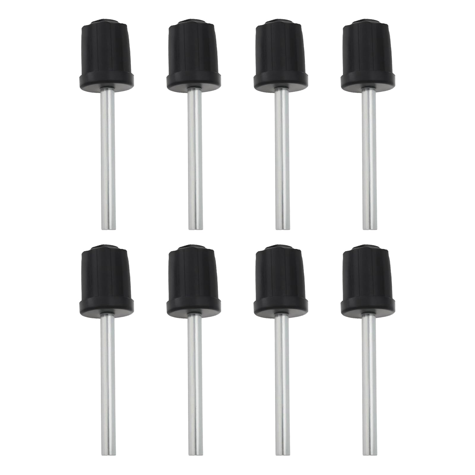 Be In Your Mind 8pcs 19mm Canopy Rod Thimble Tent Top Support Connector Tent 50x5mm Support Pole for RV Caravan Awning Tent Gardening Exhibition Steps