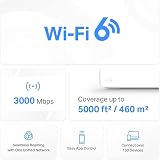 MERCUSYS AX3000 Whole Home Mesh Wi-Fi 6 System 5000 sq ft 150 Devices Halo H80X view 2