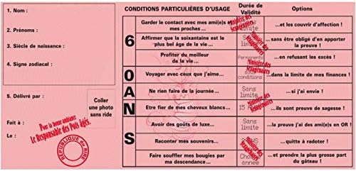 Anniversaire Sud Permis De Conduire Humoristique 60 Ans Bonbonnieres Cuisine Maison Bhattbros Com