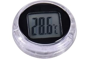 Motorcycle Temperature Gauge | Highly Waterproof Stick- Temperature Meter Gauge | Adhesive Pocket Thermometers for Motorbikes