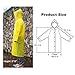 Opret 2 Pack Portable EVA Raincoats for Adults, Reusable Rain Ponchos with Hoods and Sleeves Lightweight Raincoats, Perfect for Outdoor Activities, Blue&Purple