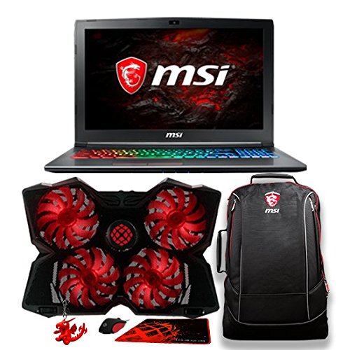MSI GF62VR 7RF-877 BUNDLE!- Upgraded: 32GB RAM + 250GB Samsung 960 EVO PCIe SSD | 15.6" FHD eDP | Intel i7-7700HQ | NVIDIA GTX 1060 | 1TB HDD | Win 10 | RBG BACKLIT KEYBOARD