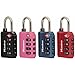 Master Lock 4691DWD TSA Approved Set Your Own Word Combination Lock,1 Pack, Colors May Vary