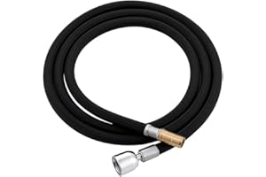 ZEPHYRJAZZ 1114379-BC Faucet Hose Kit for for KOHLER 1219935-BC Pull-Down Pull Out Kitchen Faucet Hose Replacemnet Part Kit,67-Inch Bright Chrome Finish