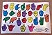 ASL American Sign Language Fingerspelling Stickers - Restickable Reusable Repositionable