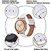 Compatible With Galaxy Watch 42mm Band /Galaxy Watch 3 41mm/Galaxy Watch Active 40mm/Active2 44mm Bands,TOROTOP 20MM Genuine Leather Strap Replacement Band Strap Band Rose Gold