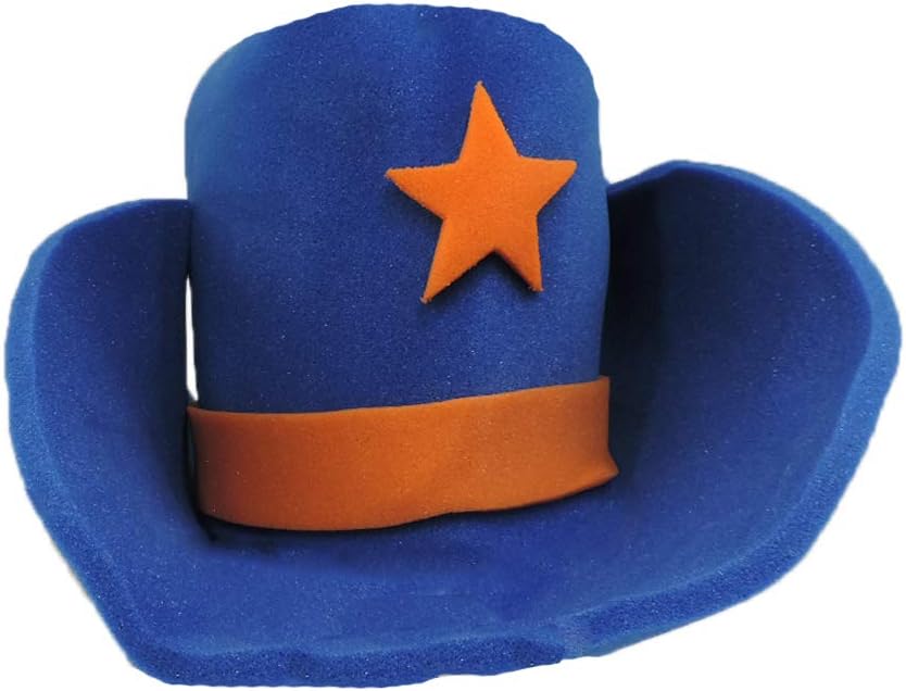 Novelty Giant Jumbo Foam Cowboy Hat (Blue) Fashion