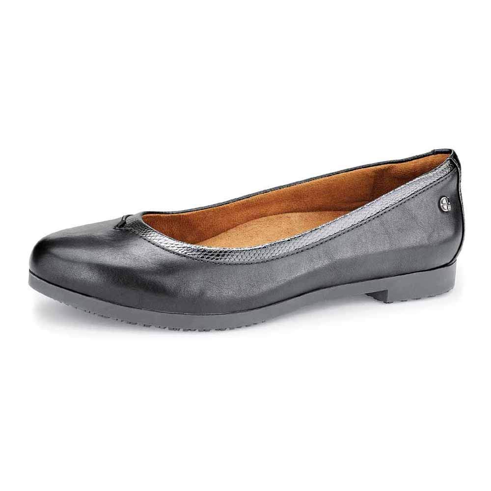 Shoes for Crews Reese Women Black, Comfortable Working Shoe, Padded Insole, Slip-Resistant Outsole, Classic Office Style - Image 5