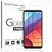 amFilm Tempered Glass Screen Protector compatible with LG G6 2.5D Rounded Edge LGG6 2017 (2-Pack)