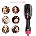 Hair Dryer Brush, EMISK One Step Hair Dryer and Styler 3-IN-1 Negative Ionic Blow Dryer Brush, Hairdryer/Hair Straightening/Curl Hot Air Brush for Hair Styling