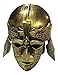 Anglo Saxon Sutton Hoo Antiqued Bronze Roman Gladiator Costume Helmet