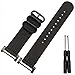 Suunto Core Watch band ,Mchoice Nylon Watch Band Strap 3 Ring Lugs With Adapters For Suunto Watch (Black)