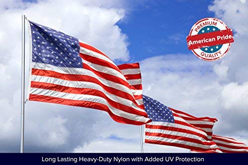 5 Front+Line+Flags+Guarantee+Embroidered