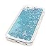 Generic Dynamic transparent case for iphone 6 PLUS 6S PLUS, Liquid Quicksand Adorable flowing Floating Moving Shine Glitter Star Hard Case for iPhone 6 PLUS 6S PLUS 5.5 inch (Blue)