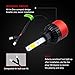 AUXITO Automobile H1 LED Headlight Bulbs 72W 8000Lms Per Pair All-in-One Conversion Kit US COB LED Chips Super Bright, 6500K Cool White