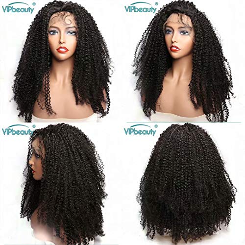 Mongolian-Afro-Kinky-Curly-Wig13x4-Natural-Black-Lace-Front-Human-Hair-Wigs-For-Black-Women-Pre-Plucked-150-Density-Human-Hair-Wigs10-Inch150
